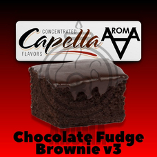 Capella Chocolate Fudge Brownie v3 Шоколадне тістечко Брауні v3