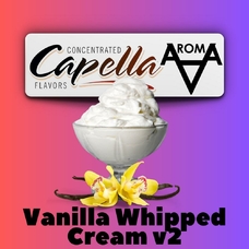 Capella Vanilla Whipped Cream v2 Ванільний збитий крем v2