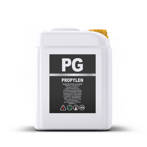 Відгуки  пропіленгліколь pg 10 л