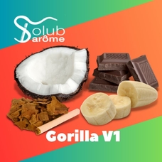 Solub Arome "Gorilla V1" (Банан кокос шоколад и табак)