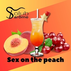 Solub Arome "Sex on the peach" (Напиток с персика и клюквы)
