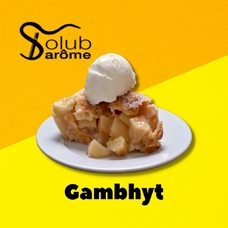 Solub Arome  "Gambhyt" (Яблучний пиріг з пломбіром)
