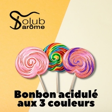 Solub Arome "Bonbon acidulé aux 3 couleurs" (Конфеты-леденцы)