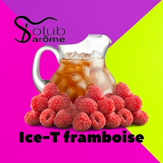 Арома для самозамеса Solub Arome Ice-T framboise Малиновый чай