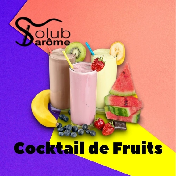 Відгук арома Solub Arome Cocktail de fruits Фруктовий коктейль