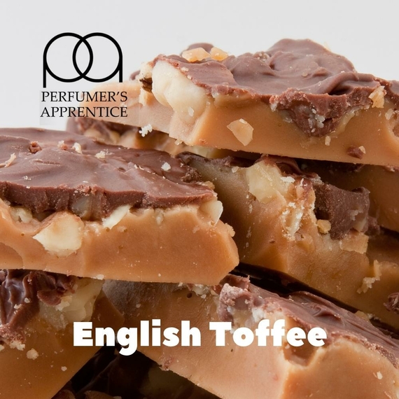 Ароматизатори для самозамісу TPA English Toffee Англійська іриска