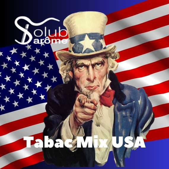 Арома для самозамеса Solub Arome Tabac Mix USA Американский табак