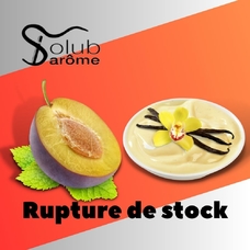 Solub Arome "Rupture de stock" (Слива з ванільним кремом)
