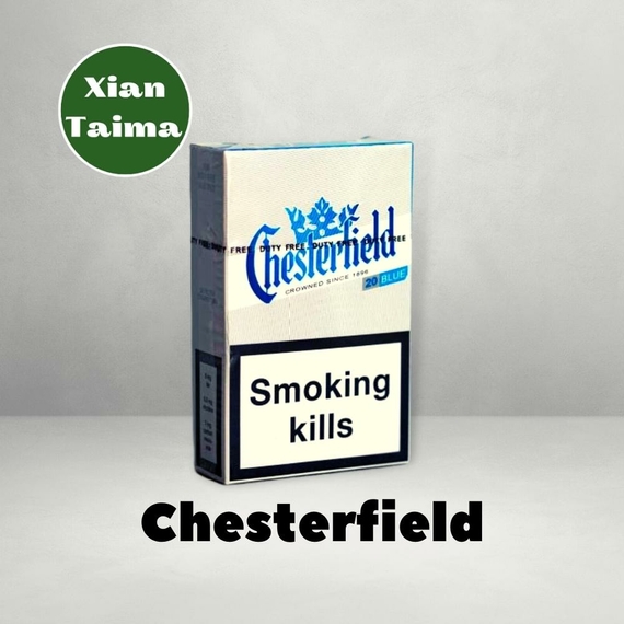 Відгук на ароматизатор Xi'an Taima Chesterfield Тютюн Честерфілд