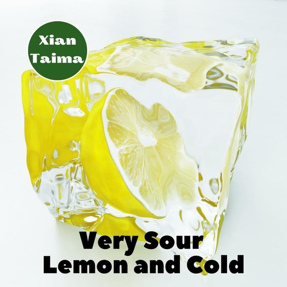Аромки для самозамісу Xi'an Taima Very Sour Lemon and Cold Дуже кислий і холодний лимон
