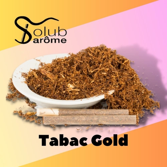 Ароматизатори для самозамісу Solub Arome Tabac Gold Легкий тютюн