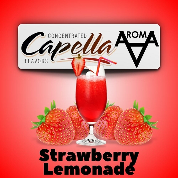 Capella Strawberry Lemonade Полуничний лимонад