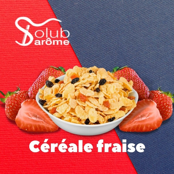 Aroma Solub Arome Céréale fraise Кукурудзяні пластівці з полуницею