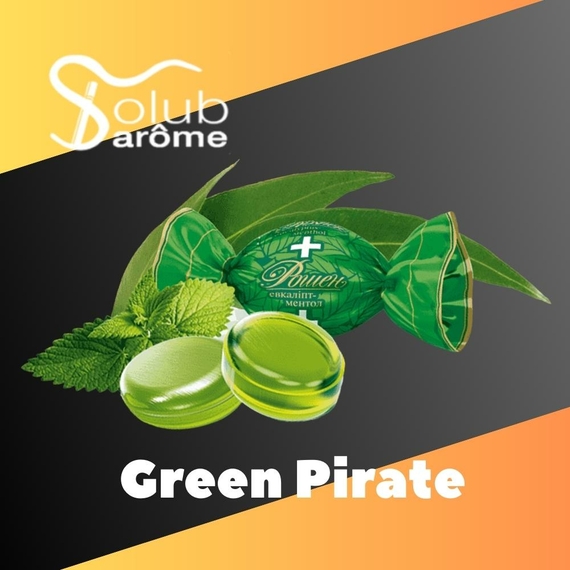Отзыв Solub Arome Green pirate Мятные конфеты