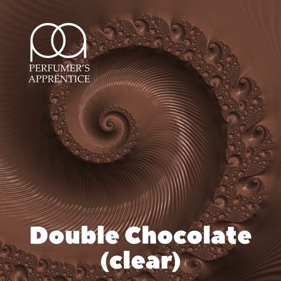 Аромки для самозамісу TPA Double Chocolate Clear Подвійний шоколад