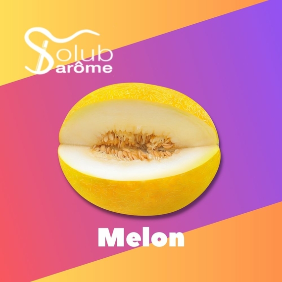 Ароматизатори для самозамісу Solub Arome Melon Соковита диня