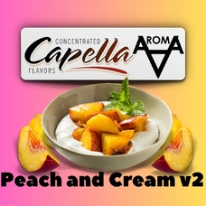 Capella Peaches and Cream V2 Персик і вершки