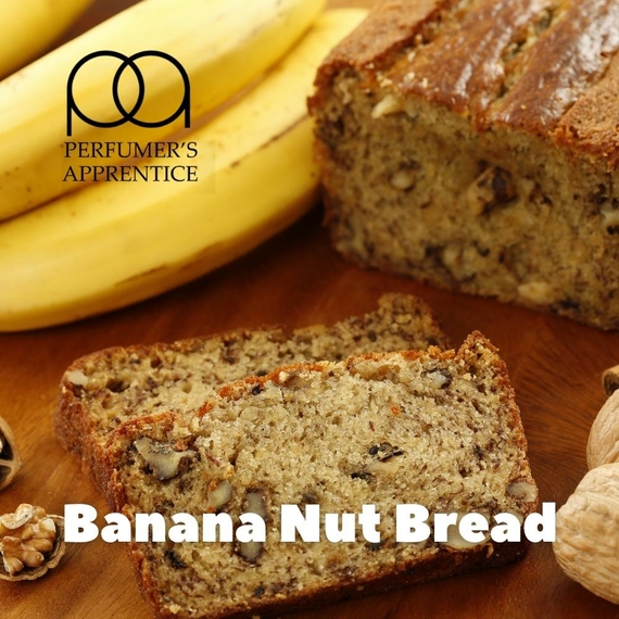 Ароматизаторы для жидкостей TPA Banana Nut Bread Бананово-ореховый хлеб