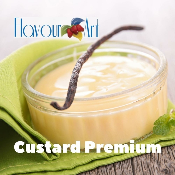 Ароматизатори для самозамісу FlavourArt Custard Premium Ванільний крем