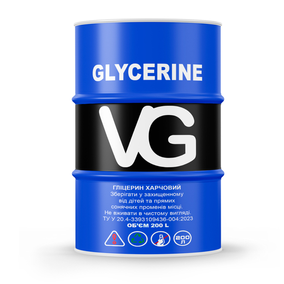 Гліцерин VG 200 л