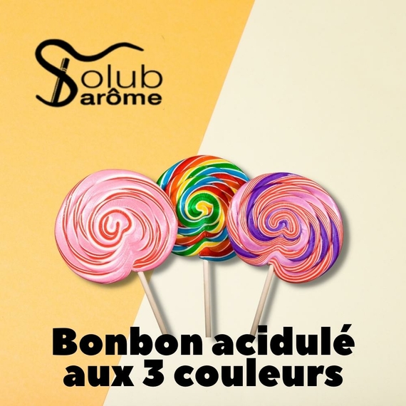 Отзыв Solub Arome Bonbon acidulé aux 3 couleurs Конфеты-леденцы