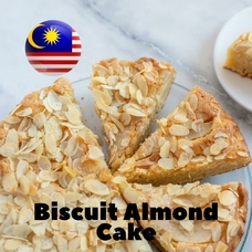Malaysia flavors "Biscuit almond cake"