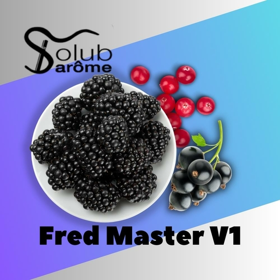 Ароматизатор Solub Arome Fred master V1 Ожина смородина лісові ягоди
